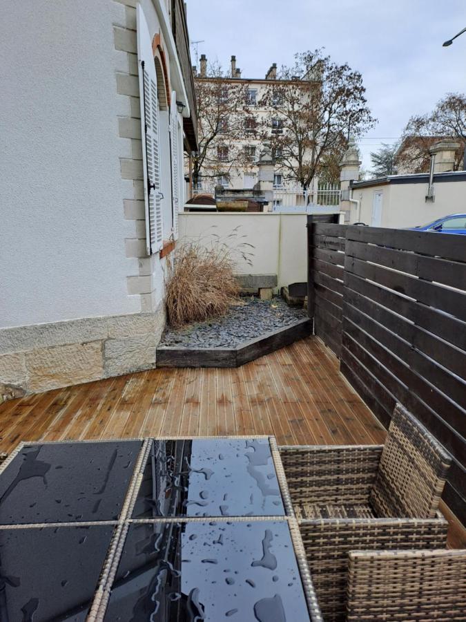 Bel Appartement Grande Terrasse Avec Parking A Dijon Extérieur photo